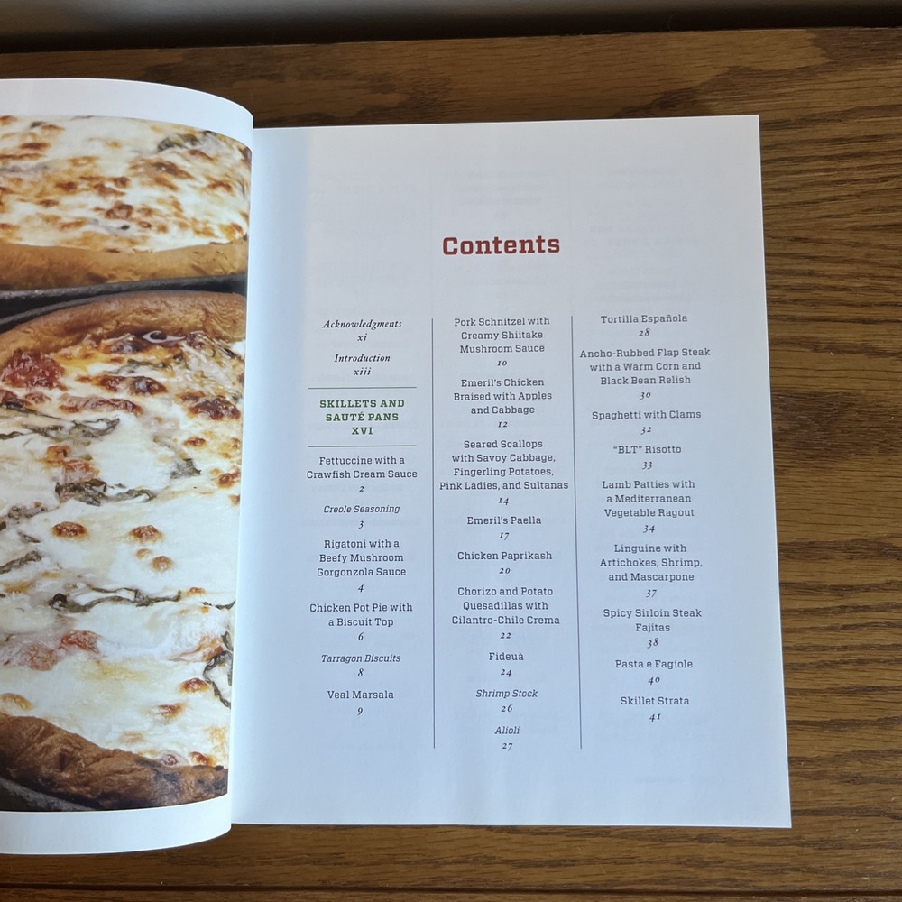 Sizzling Skillets and Other One-Pot Wonders Cookbook by Lagasse,‎ Emeril - Picture 4 of 7